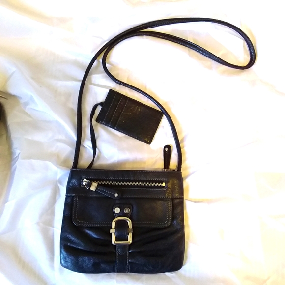 Etienne Aigner Bags Vintage Etienne Aigner Small Pebbled Leather Crossbody Bag Poshmark